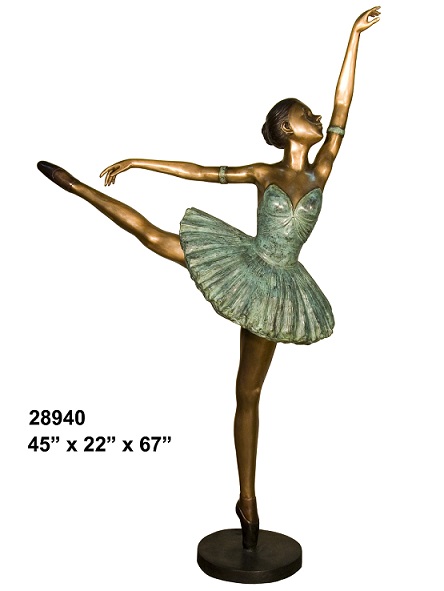 Bronze Dancing Ballerina